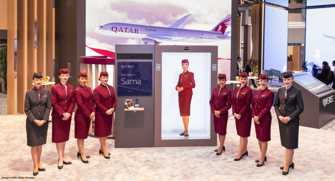 Qatar Airways’ conversational AI virtual cabin crew