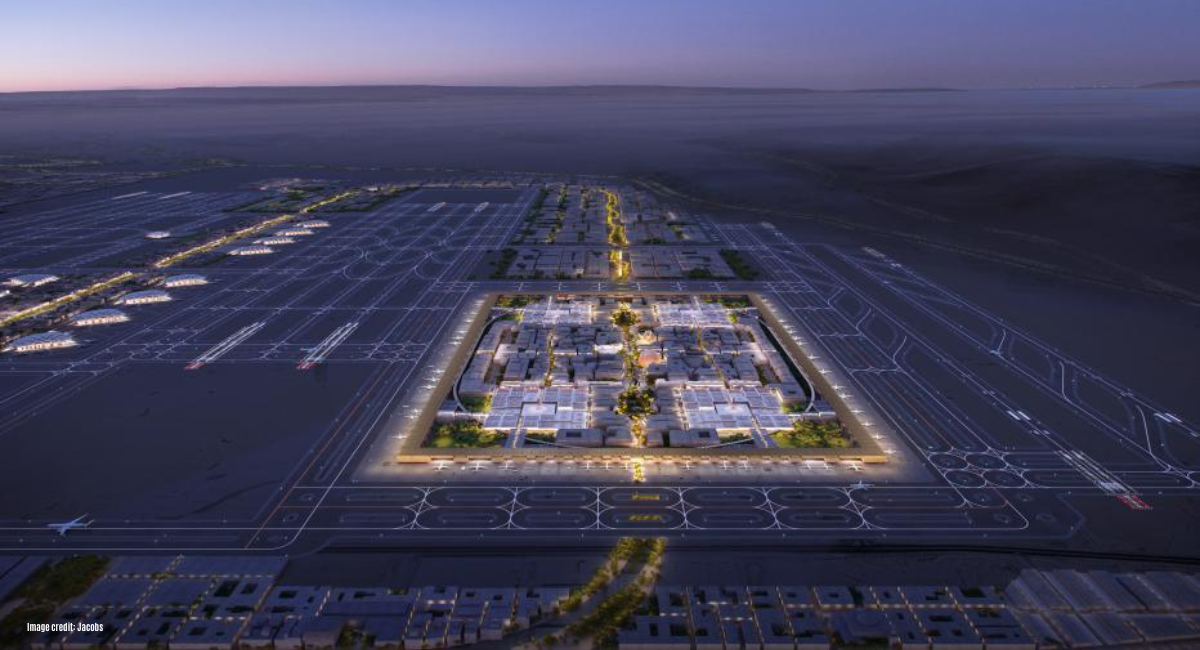 The four strategic partnership contracts establishing a “new passenger experience” for King Salman International Airport