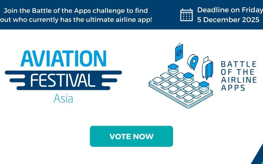 VOTE NOW for the best airline app in MENA and APAC