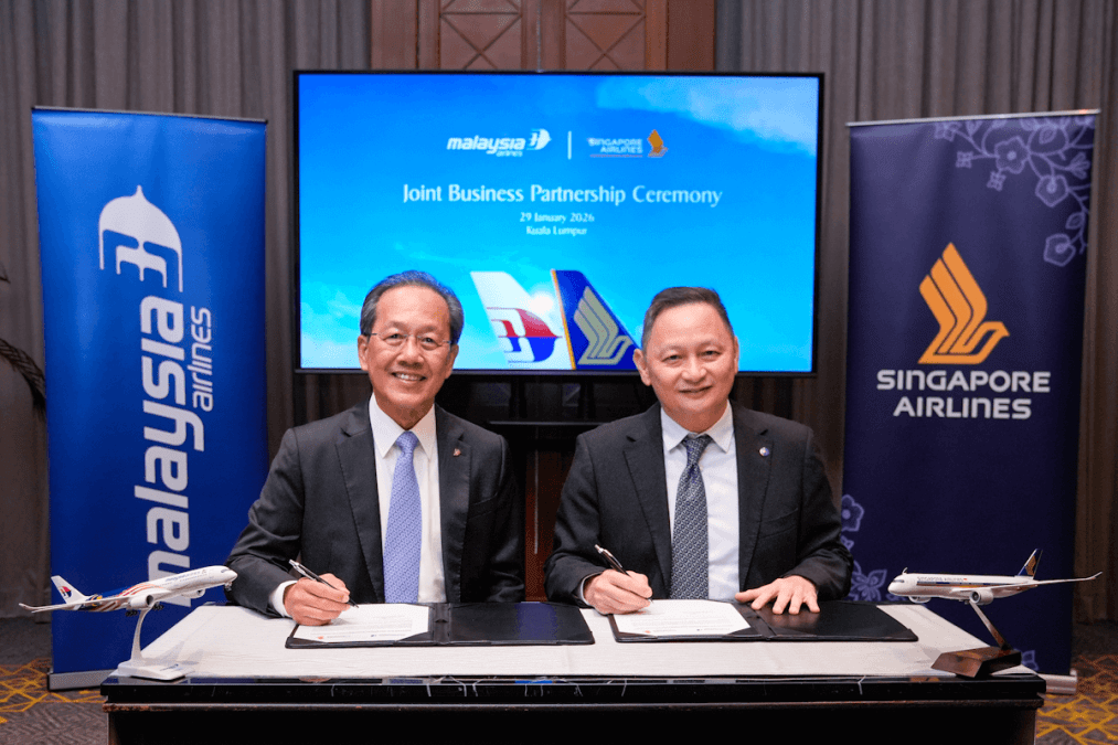 Malaysia Airlines and Singapore Airlines formalise commercial partnership