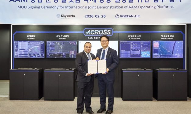 Korean Air and Skyports to develop platform for eVTOL operations
