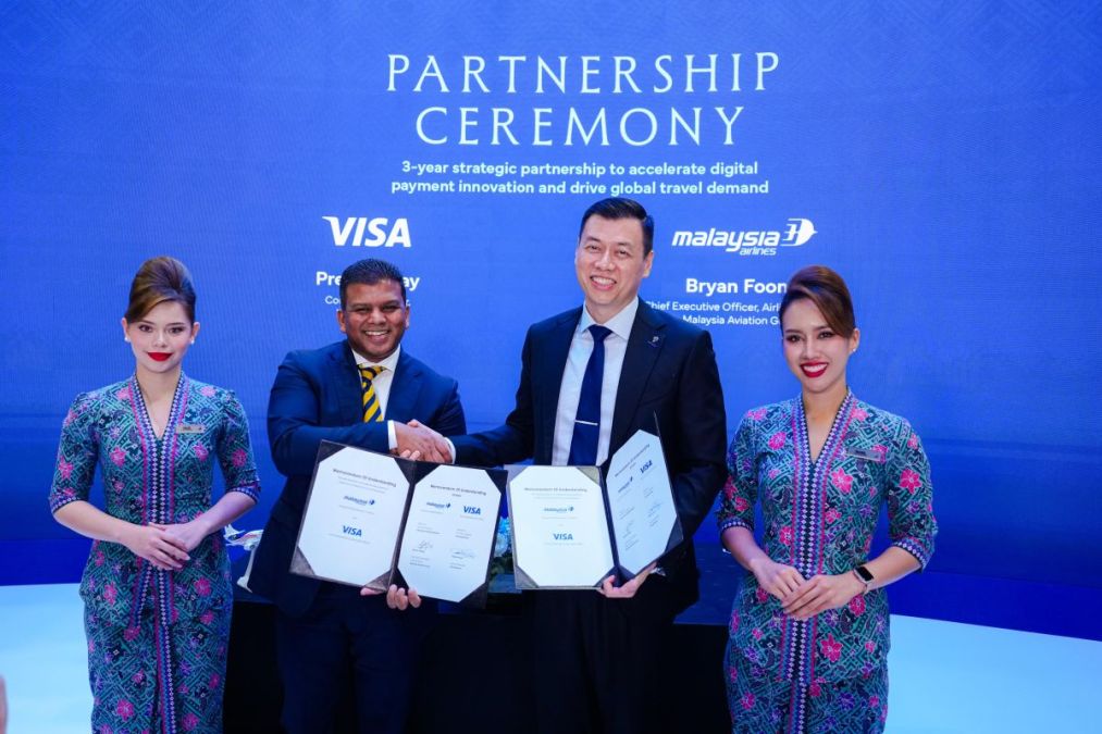 Malaysia Airlines and Visa sign MoU for cross-collaboration