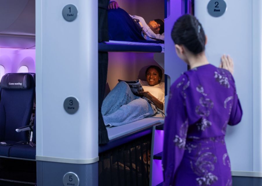 Air New Zealand’s economy ‘Skynest’ to go on sale in May 2026