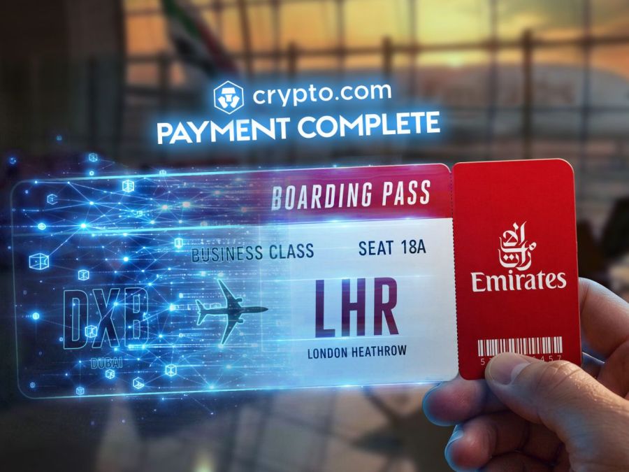 Emirates partner with Crypto.com for new payment method