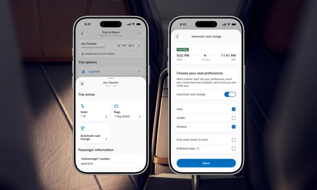 New American app feature reallocates seat based on preferences